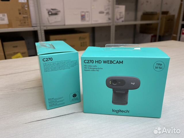 Web-камера Logitech HD Webcam C270, черная