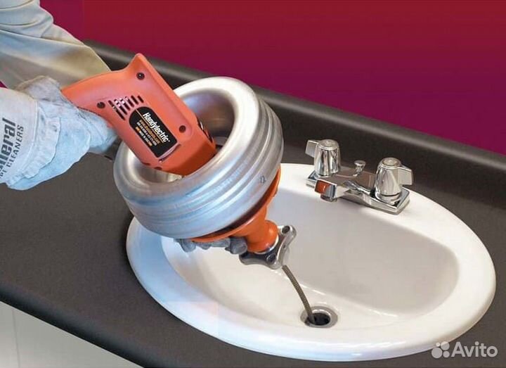 Прочистка канализации.Устранение засоров 24/7