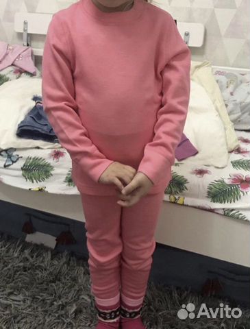 Термобелье трехслойное с шерстью мериноса 98-104 в