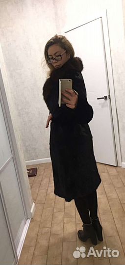 Шуба норковая nafa