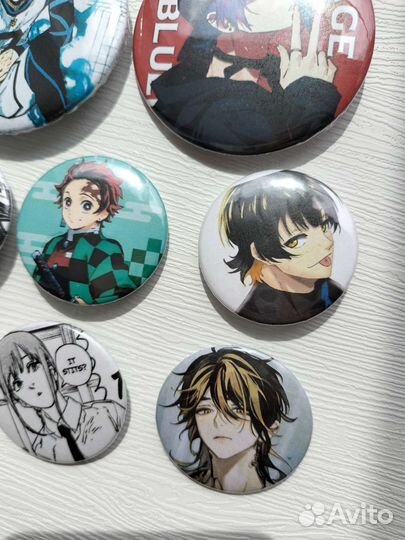 Значки аниме (бронь)