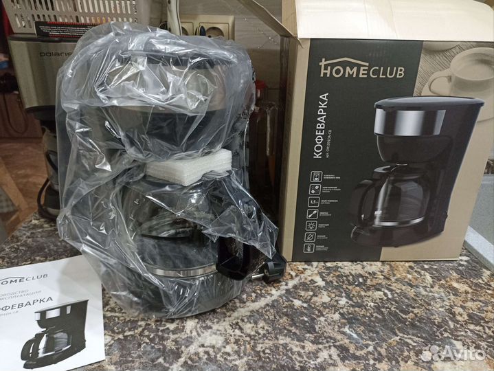 Кофеварка капельная Polaris и Home Club