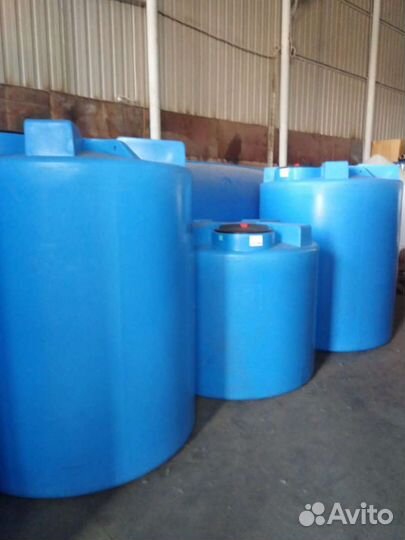 Емкость пластиковая от 1 куба до 10 под воду кас