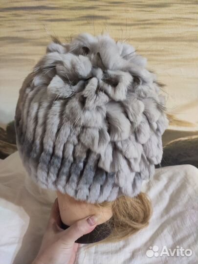 Шапка зимняя меховая женская
