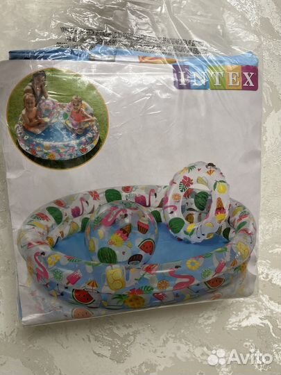 Детский надувной бассейн новый