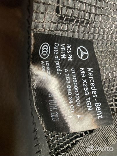 Разделительная сетка в багажник Mercedes glc