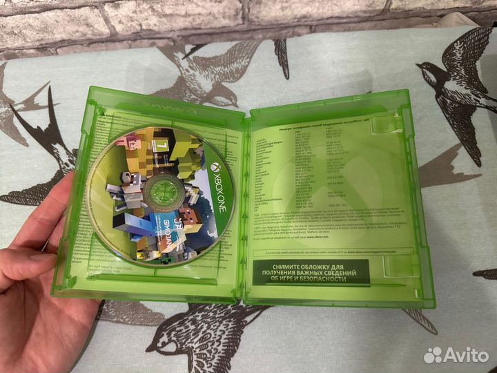 Диск майнкрафт на xbox one