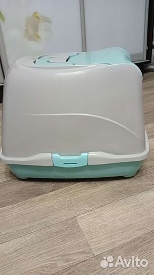 Закрытый лоток для кошек большой