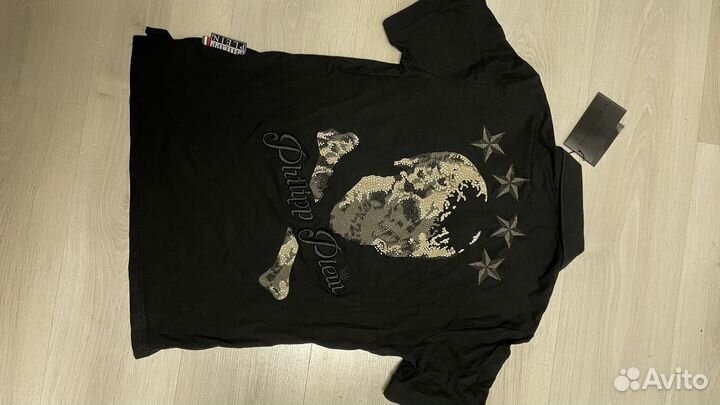 Поло philipp plein черный