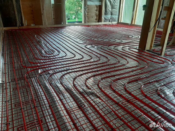 Отопление. Теплый пол. Водоснабжение