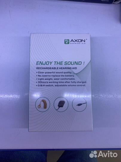 Слуховой аппарат Axon C-109 с аккумулятором