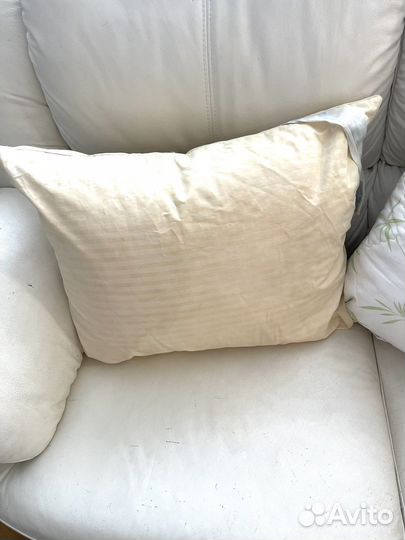 Подушка для сна антиалергенная пух бамбук