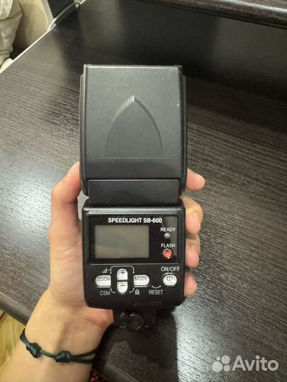 Вспышка nikon sb 600 бу