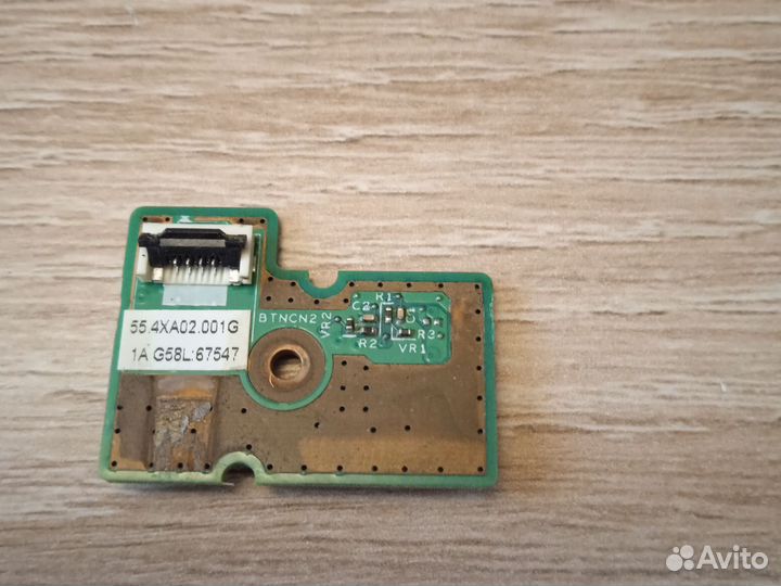 Плата кнопки включения Lenovo G580