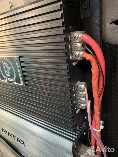 Саб буфер и усилитель