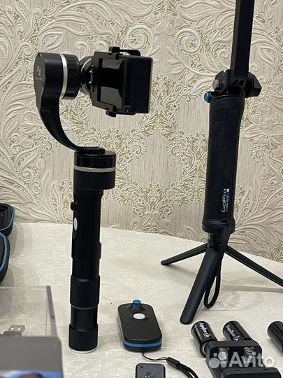 Gopro hero 4 silver +2пульта+стабилизатор 360+допы