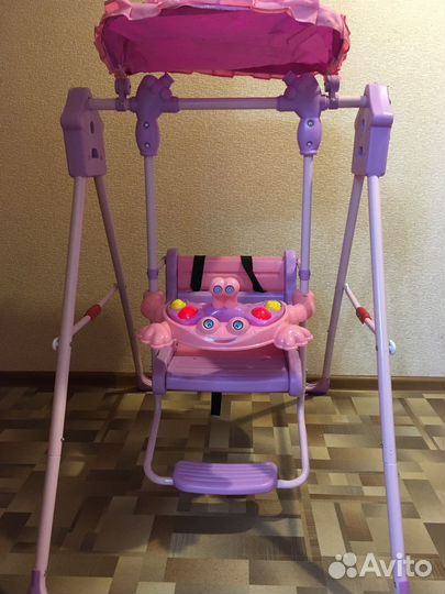 Детские качели напольные