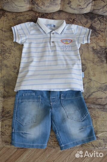 Летний комплект поло+ шорты