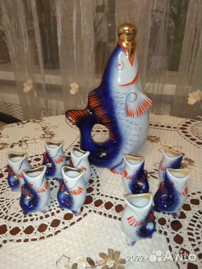 Фарфор СССР графин 