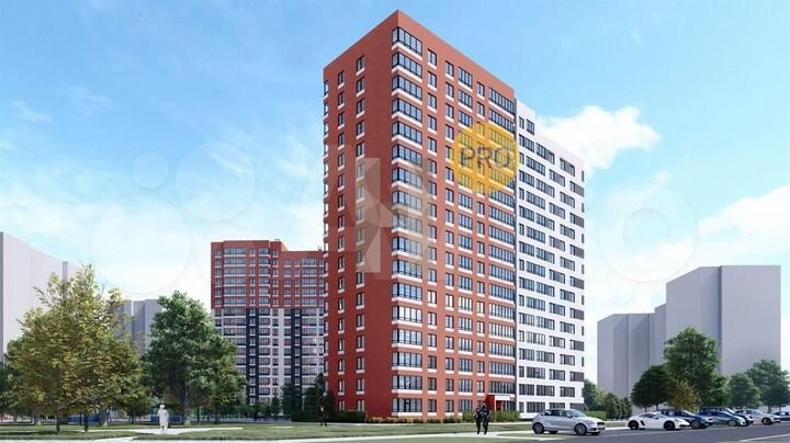 2-к. квартира, 59,5 м², 8/17 эт.