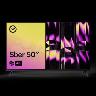 Умный телевизор Sber 4K UHD 50 SDX-50U4123