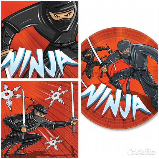 Атрибутика на День Рождения. Одноразовая посуда