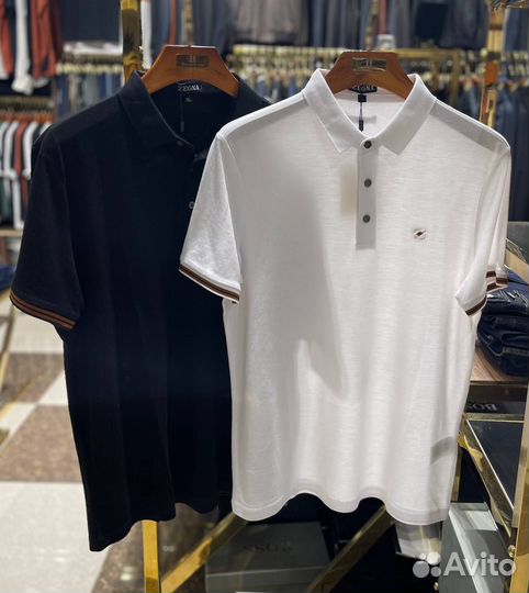 Поло мужское zegna