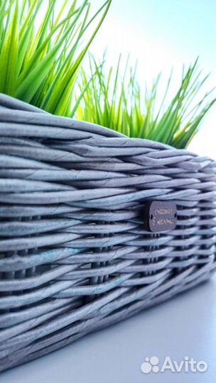 Корзина плетеная