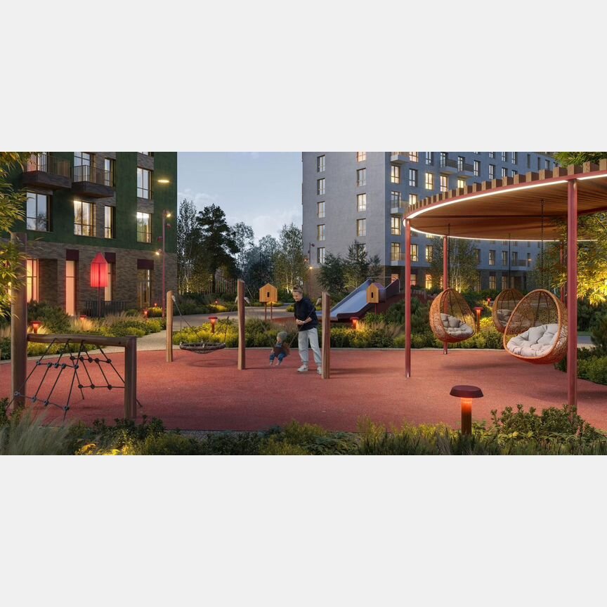 1-к. квартира, 30,9 м², 7/9 эт.