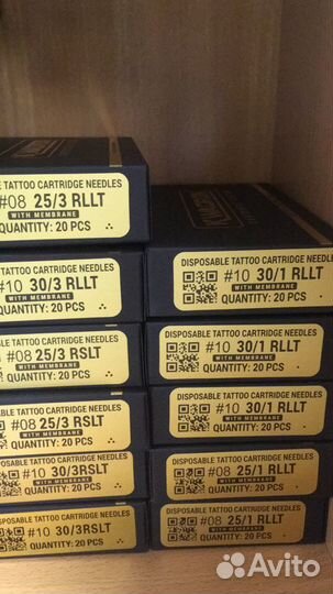 Картриджи для татуажа Kwadron (Квадрон), иглы 1RL