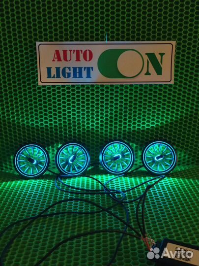 Дефлекторы в стиле AMG с настройкой подсветки