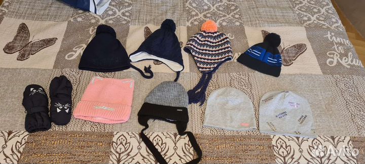 Шапки зимние/деми детские lassie, Futurino