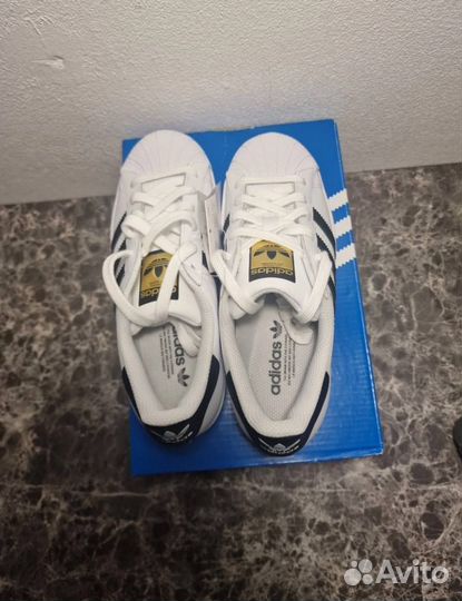 Adidas Superstar white black оригинал