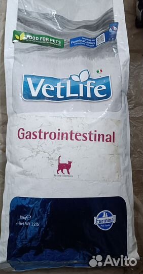 Сухой корм Farmina Vet Life Cat GastroIntestinal