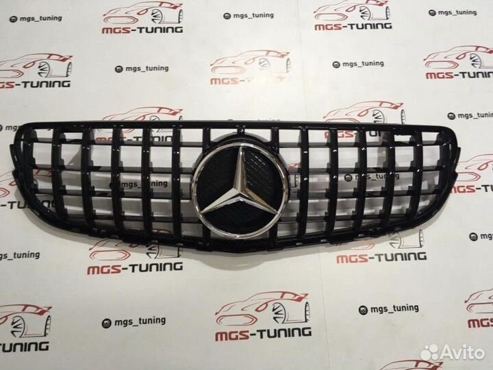 Решетка Mercedes GLC/Coupe GT Без камеры AMG