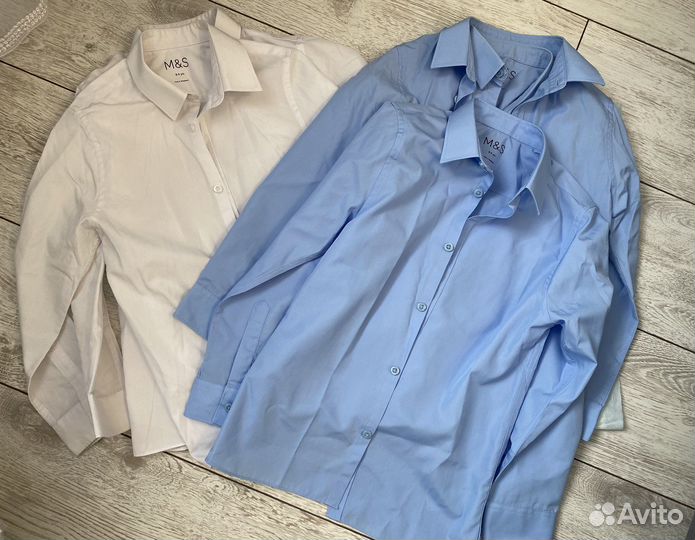 Рубашки на мальчика 128 134