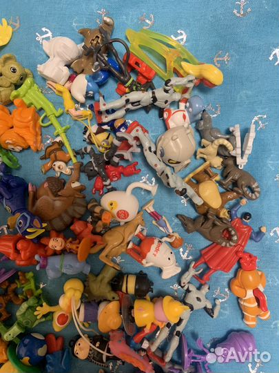 Игрушки из киндер сюрприза пакетом