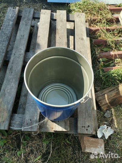 Ведро железное 20л б/у