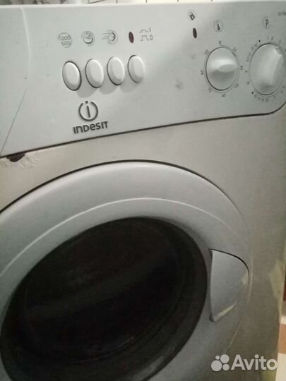 Стиральная машина бу indesit на запчасти