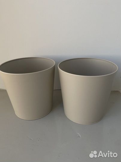 Металлическое кашпо IKEA (есть 2 шт)