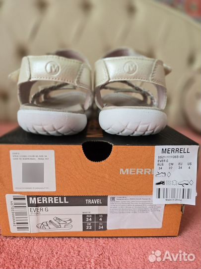 Сандалии для девочки Merrell