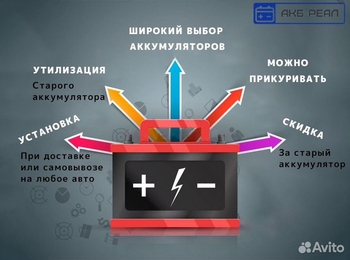 Аккумулятор Multu бу состояние удовлетворительное