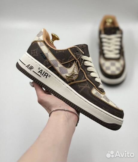 Кроссовки Nike Air Force Louis Vuitton