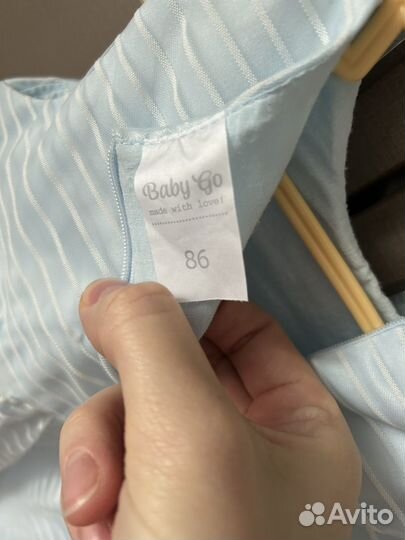 Платье для девочки 86