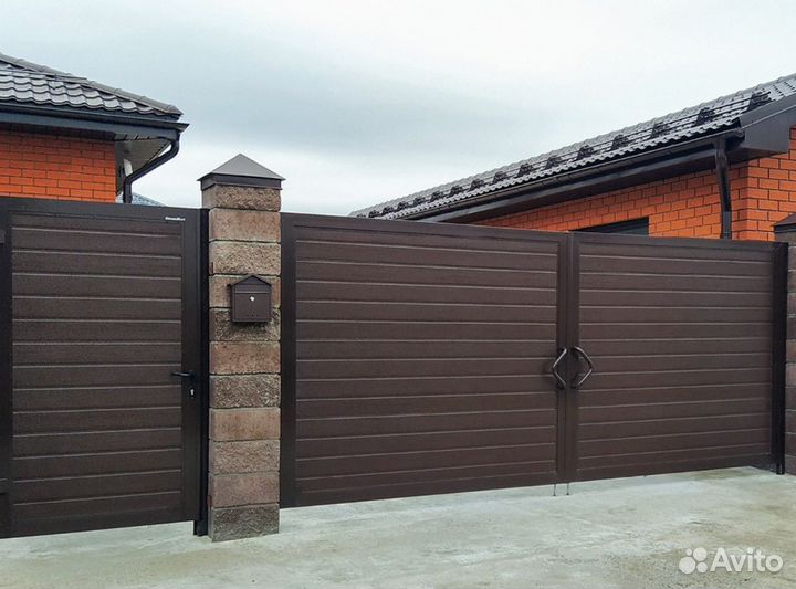Ворота распашные