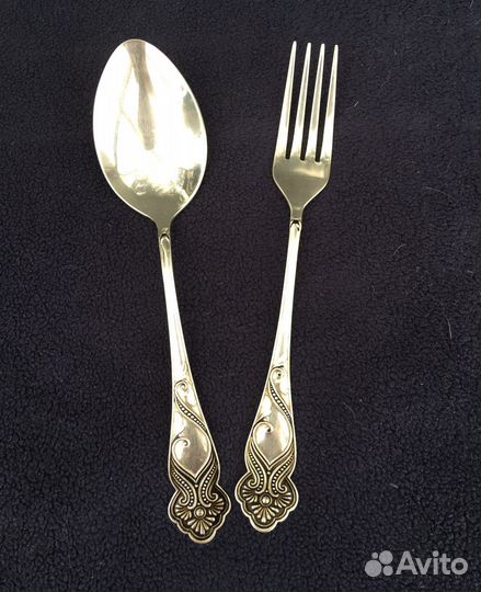Ложка вилка серебро