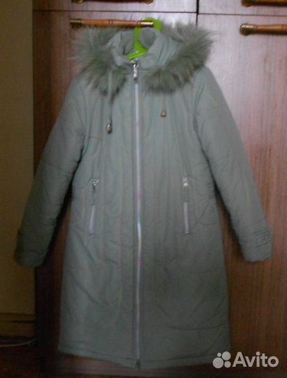 Пальто зимнее
