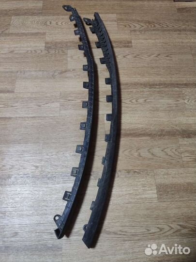 Губа/юбка/спойлер переднего бампера opel corsa d