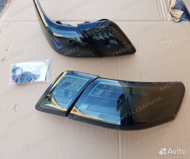 Стопы LED тюнинг Toyota Camry 40 45 2006-2011 Черн