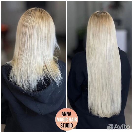 Модель на наращивание волос